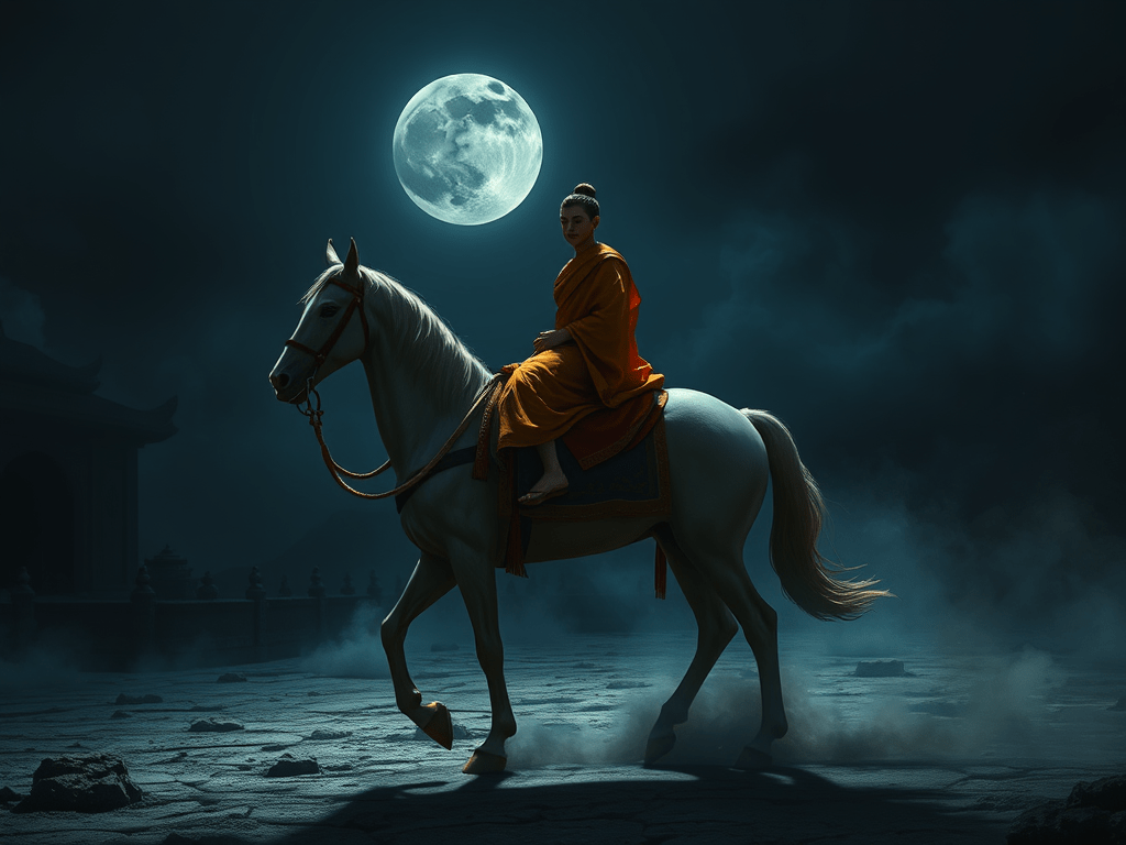 Die Symbolik von Siddhartas&nbsp;Aufbruch